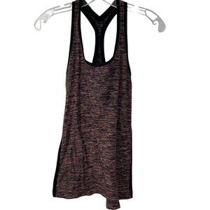 Lululemon Cool Racerback Tank Electric Coral Multicolor Heathered, Size 6 Small
